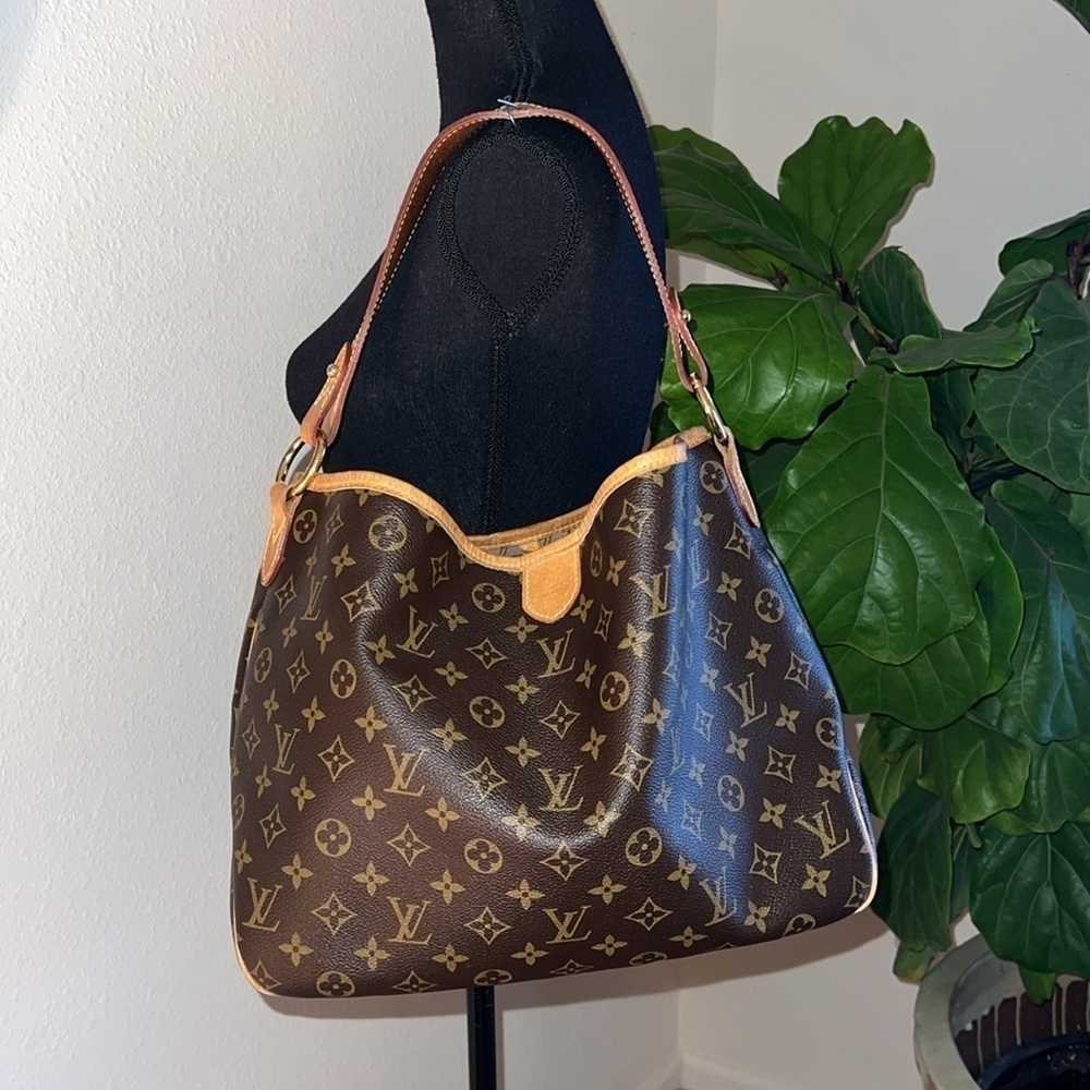 Louis Vuitton Women’s Monogram Delightful PM  Shoulder Bag Tote Authenti…